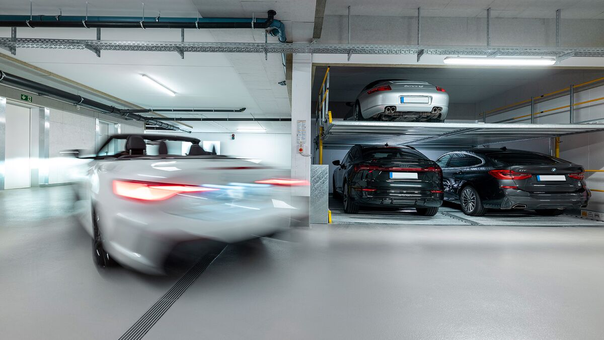 The parkingsystem "Parklift 450" by WÖHR